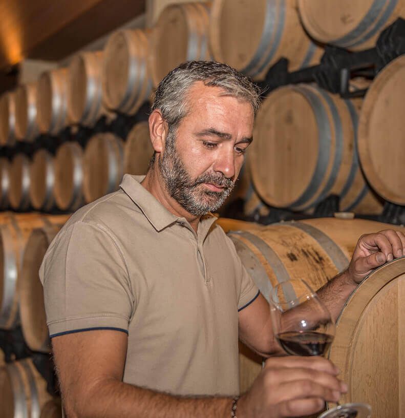 Carlos San Pedro Cata en Bodegas Pujanza