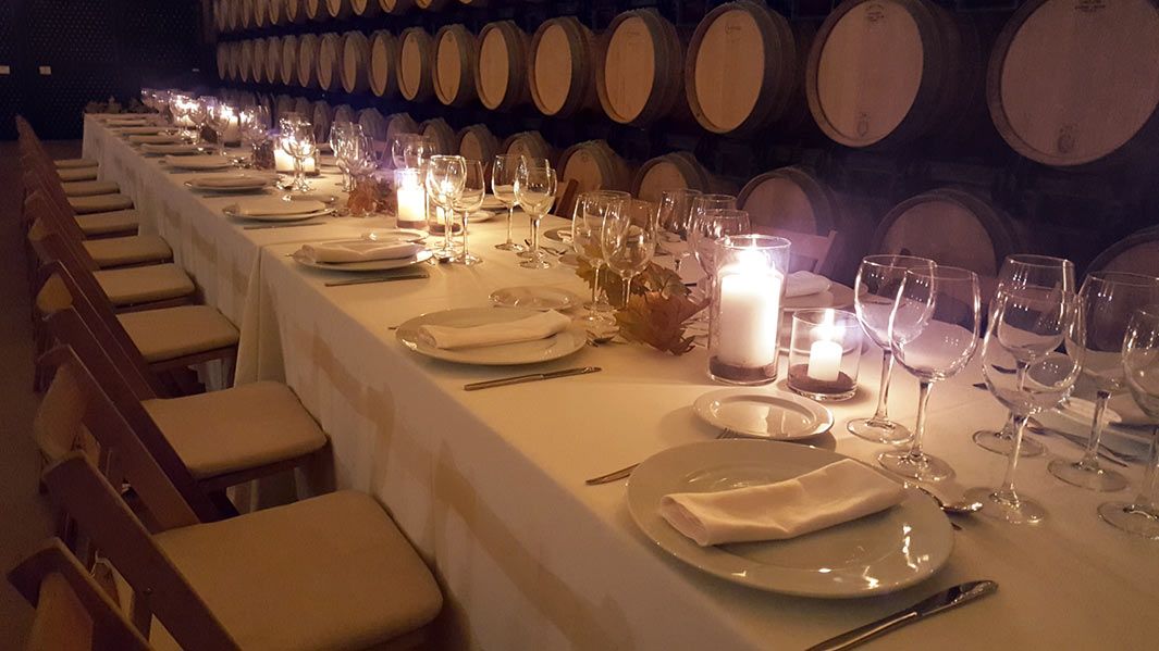 salón en sala de barricas