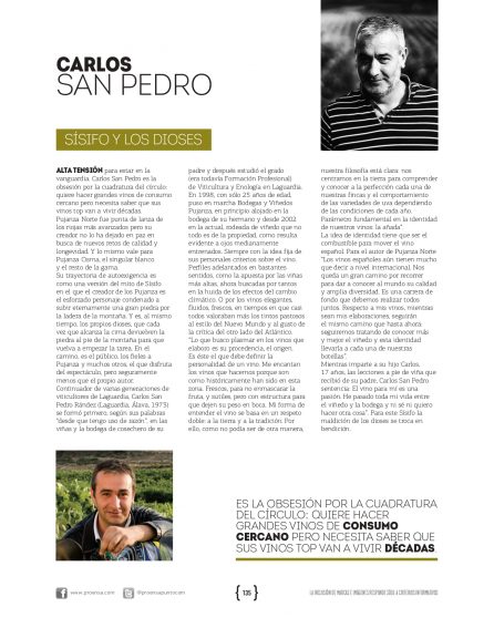 Andrés Proensa Carlos San Pedro Pujanza Rioja Vino